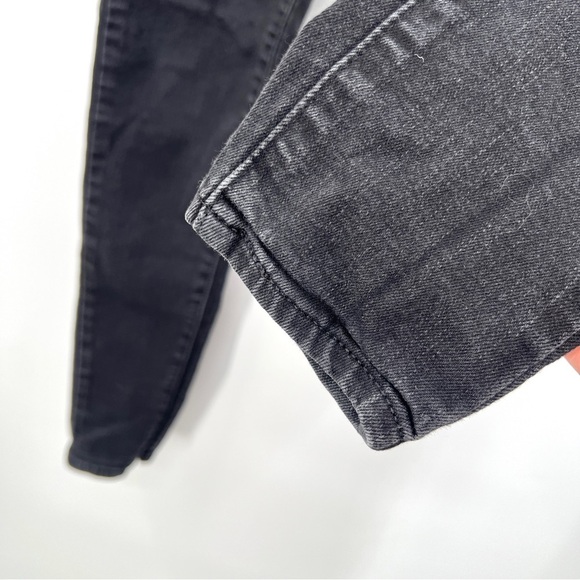 LEVI'S Woman's Black 710 Super Skinny Denim Jeans Size 30 - Picture 5 of 13